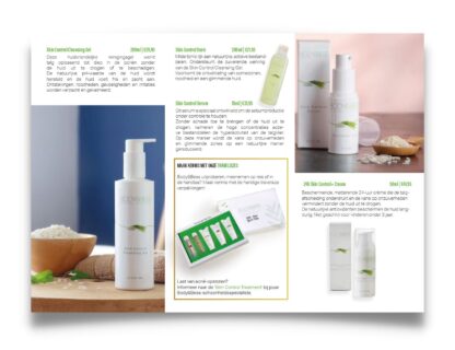 Brochure gelaat Skin Control