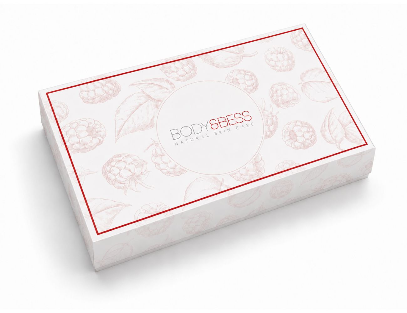 Body&Bess giftset met huidverzorgingsproducten en bijhorend accessoire.