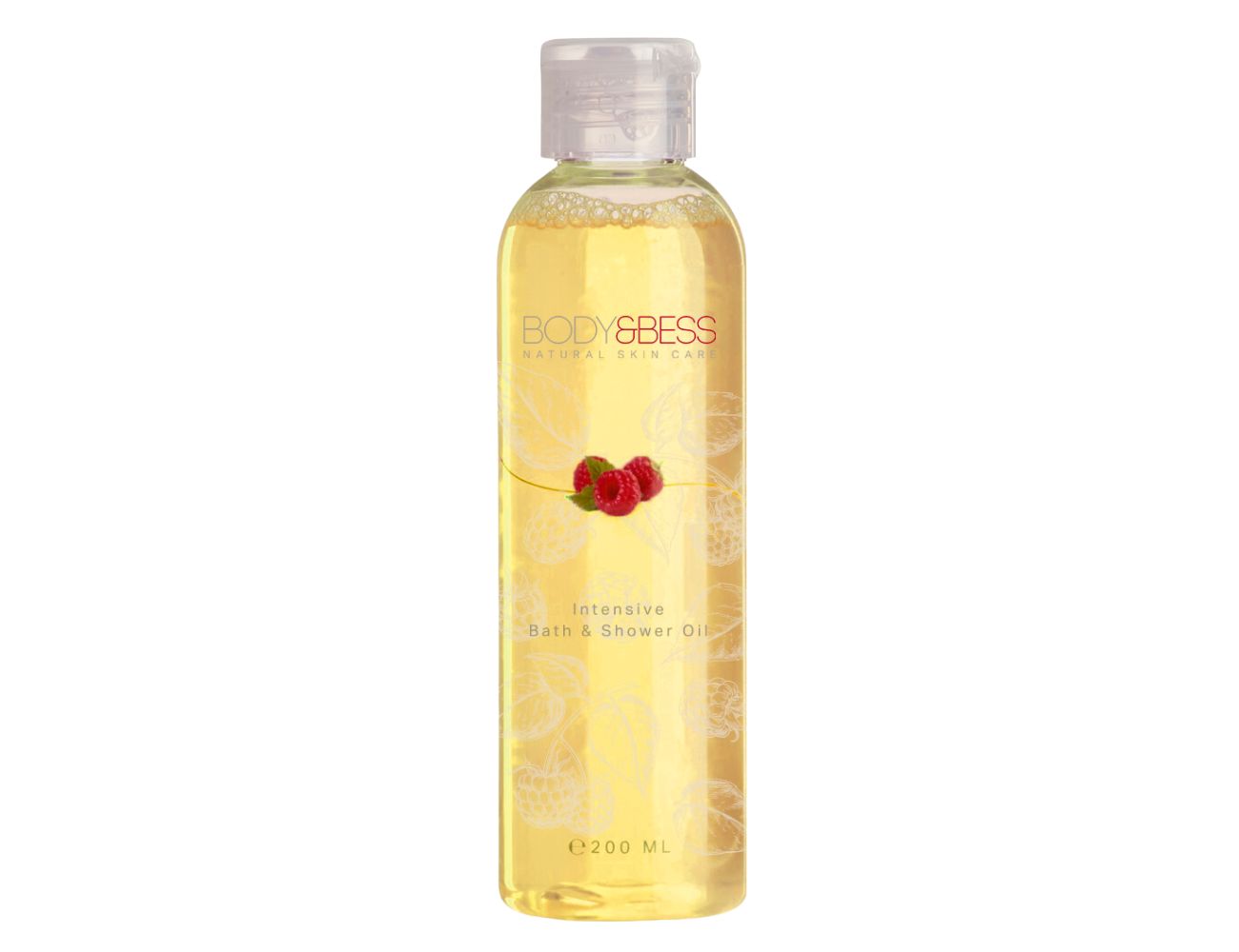 Intensive Bath & Shower Oil van Body&Bess, voedende bad- en doucheolie voor een zachte en comfortabele huid.
