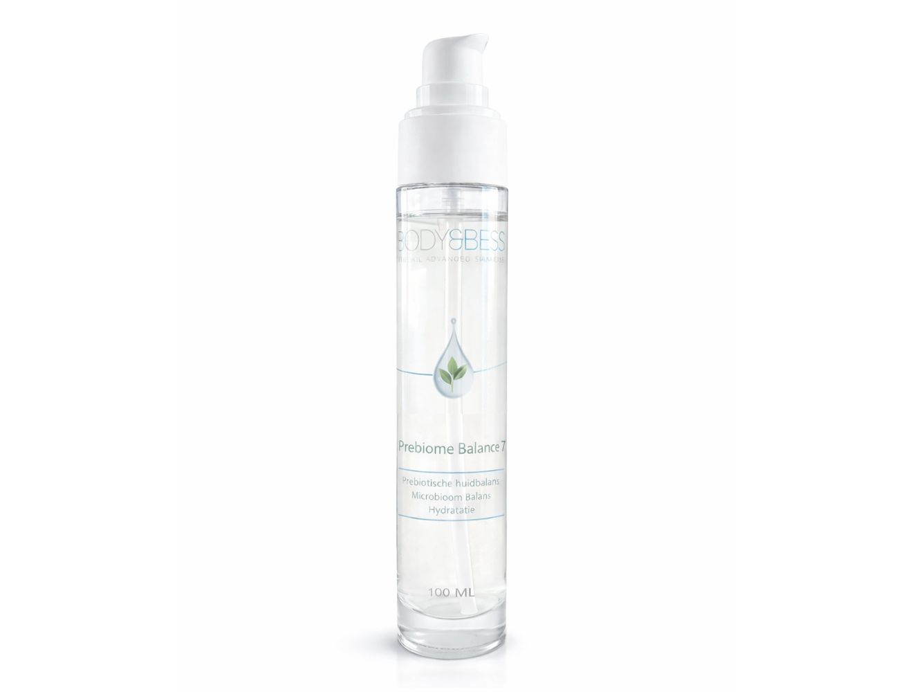 Prebiome Balance 7 van Body&Bess Advanced, prebiotisch toner/serum voor microbioom, huidbarrière en huidcomfort.
