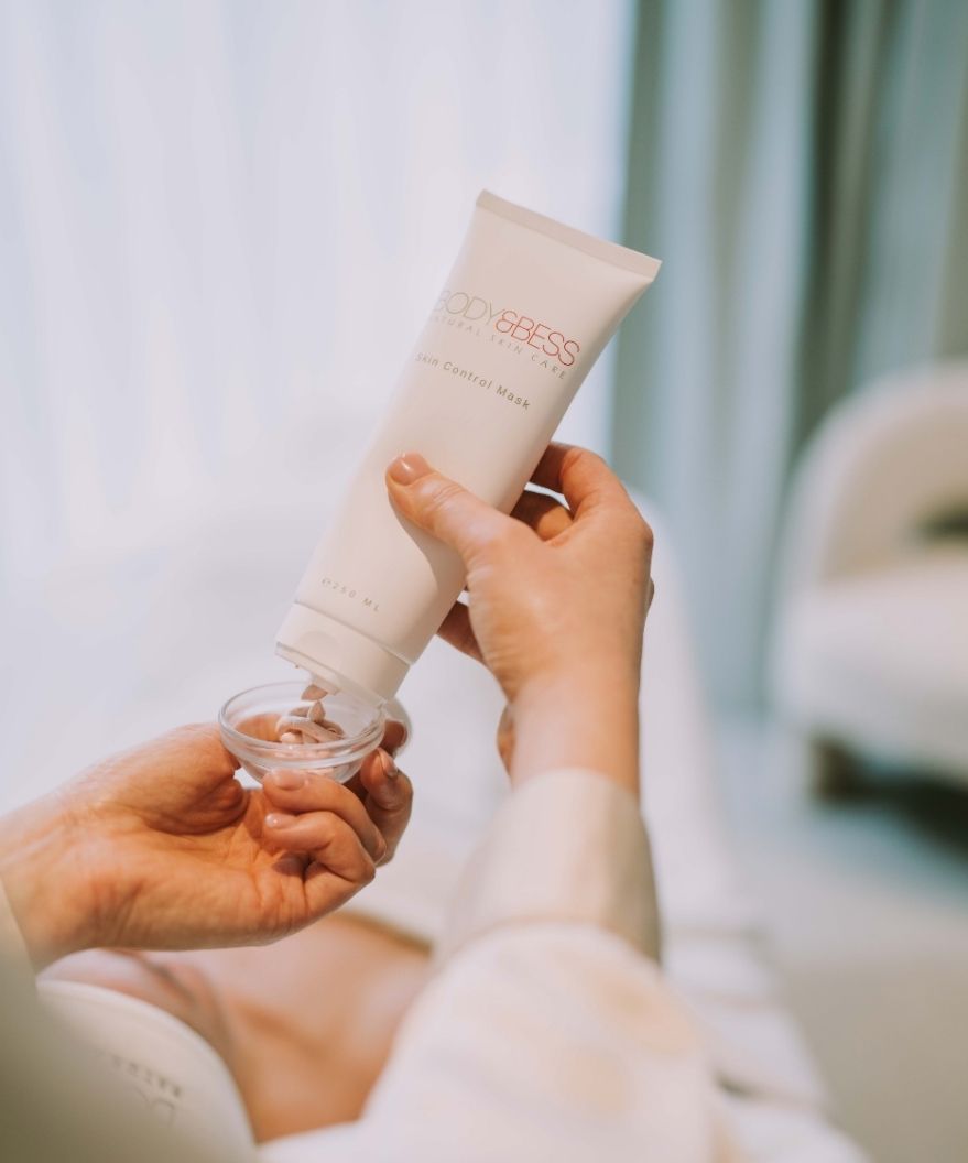 Skin Control Mask gebruik in het salon